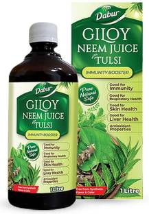 Dabur Giloy Neem with Tulsi: 100% Ayurvedic Health Juice -1L