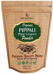 Deep Ayurveda Organic Pippali Powder (Piper Longum) | 100 gm
