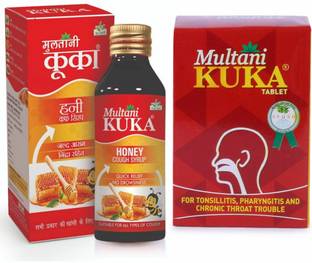Multani Kuka Tablet & Kuka Honey Cough Syrup Combo - (100 Tab + 100ml)