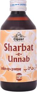 CIPZER Sharbat-e-Unnab, for Cough, Sore Throat - 200 ml