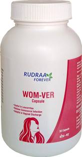 RUDRAA FOREVER WOM-VER 30 Capsules For Women Health Useful In Leucorrhea, Gonococcal Infection and Vaginal Discharge