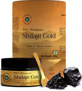 CureForever Shilajit Gold Resin | Shilajit for Boost Stamina Energy & Testosterone Naturally