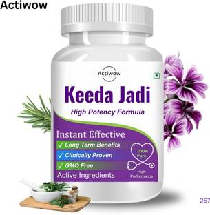 ACTIWOW Keeda Jadi Capsules For Immunity & Endurance Enhancement 30 Capsules