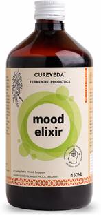 Cureveda Mood Elixir - for stress & anxiety support - pack of 1