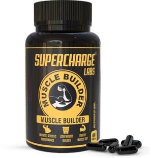 SUPERCHARGE MUSCLE BUILDER CAPSULE FOR WEIGHT GAIN, MUSCLE BUILDING AND MUSCLE MASS GAIN
