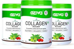 OZiva Vegan Collagen (Watermelon) with Biotin & Vit C for Brighter & Youthful Skin