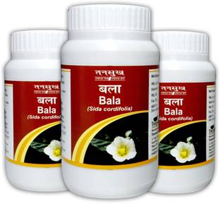 Tansukh Bala Churna, Bala Powder, Bla Powder (100g x3) | Side Cordifolia Powder | An Ayurvedic Remedy for Fatigue & Vat Problems