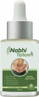 Rishivanam Herbals Nabhi Oil Ayurvedic oil for Belly Button Helps Eliminate Signs Pigmentation 30ml
