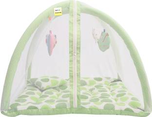 Kwitchy New Born Baby Mosquito Net Bed with Cushioned Pillow