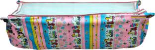 Cora Exim Soft Cloth Swing New Born Baby Cradle/Ghodiyu Hammock in Cool Cotton with Net Standard Crib Design