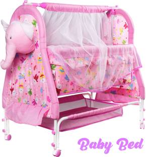 Pandaoriginals JUMBO CRADLE Premium quality Baby Bed with Strong frame and Soft Cushioning Standard crib