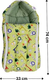 Cart For Baby Baby Bedding Set Mattress with Net & Baby Sleeping Bag (0 to 6 Months) (Green) Baby Bedding Set Mattress with Net & Baby Sleeping Bag (0-6 Months) (Green) Crib
