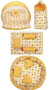 Fareto Baby Complete Sleeping Essentials(0-6 Months) Standard Crib