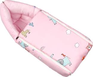 R for Rabbit Snuggy Baby Sleeping Bed for New Born Bedding Set for 0 to 12 Months(Blush Pink) Baby Bed Bedding Bag