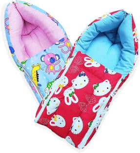 LITTLE mIRACLE Polycotton Baby Bed Sized Bedding Set