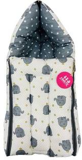 Fareto Baby Bed, Sleeping Bag & Carry Nest, Cotton Baby Bedding for New Born standard crib
