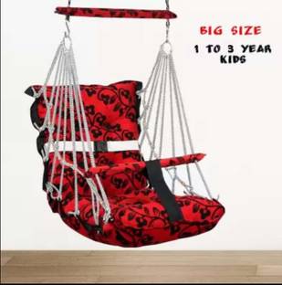Shivdra traders Cotton Child Jhula for Baby Swing 1-3 Year indoor Swing For Kids Swing Kids baby | Baby Crib | Baby Bed For Sleeping Cadle Crib