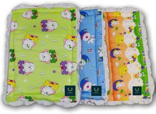 Fareto Newborn Baby Lacy Muslin Cotton Godari Cradle Bed 0-12 Months, Pack of 3) standard crib