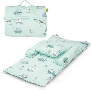 baybee Portable Cotton Baby Bedding Set for New Born Babies with Cushion Pillow Carry Bed Crib Bedding