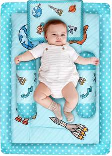 WIDETIG GODADI SET FOE NEW BORN BABT, GODADI, MATTRESS BEDDING SET SPACE , ROCKET , MULTI DESIGNS