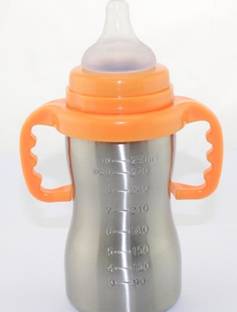 Chinmay Kids Thermal Insulation Stainless Steel Baby Feeding Bottle - 290 ml