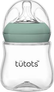 tütots Comfort Anti-Colic Wide Neck BPA Free Baby Bottle with Spiral Nipple - 150 ml