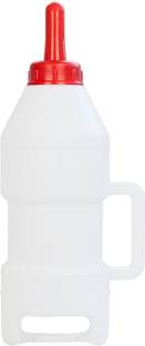 Caneuf Milk Feeding Bottle for Calf with Nipple, Calf Feeding Bottle White, 2.5L 01 Pet Nursing Kit