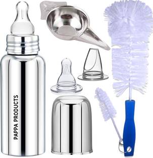 Pappa Baby Milk,Water Feeding with Cleaning Brushes,Paladai & Nipples - 300 ml