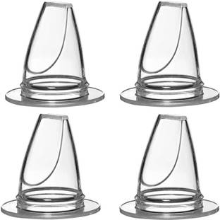 Pappa All Regular Neck Feeding Bottles Silicon Sipper Nipples (Pack 0f 4) - 40 ml