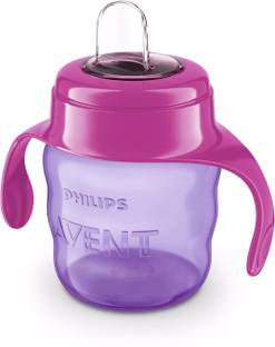 Philips Avent Silicone Rubber Classic Soft Spout Cup SCF551/03, (Pink/Purple) 200 ML 1 Piece - 200 ml
