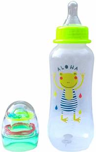Taido PP Rattle Feeding Milk Bottle Best Choice For Baby - 300 ml