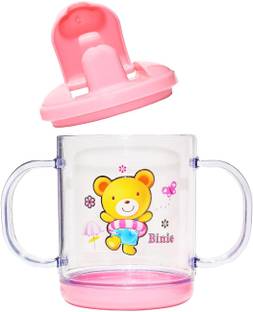 TINNY TOTS Baby Feeding Sipper Bottle For Juices Water Milk Liquids Spout Feeder - 200 ml