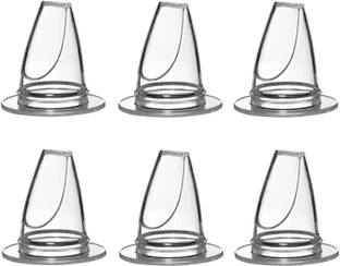Pappa All Regular Neck Feeding Bottles Silicon Sipper Nipples (Pack 0f 6) - 40 ml
