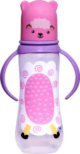 Royal Baby BABY Feeding bottle 8OZ (250ML)BOOT/ROUND WITH NIPPLE MHEE CAP AND HANDLE - 250 ml