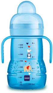Mam Trainer Drinking Cup with Extra-Soft Spout, Spill-Free Nipple - 220 ml