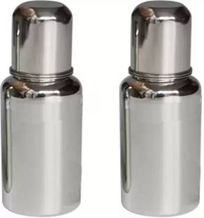 SOLIDA Baby Stainless Steel Feeding Bottle for Kids/Infant/New-born 304 Grade BPA Free - 250 ml