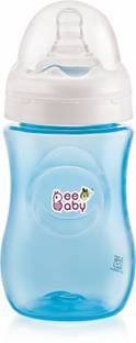 Beebaby Ease Wide Neck Anti Colic Baby Milk Colour Feeding Bottle for Infants. - 300 ml