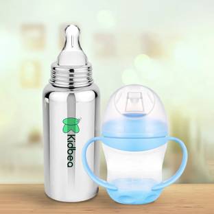 KIdbea Baby Milk Bottle With Baby Shipper - 250 ml