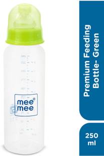 MeeMee Premium Baby Feeding Bottle_Green-250 ml - 250 ml
