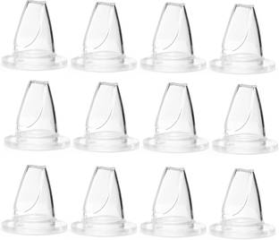 PGD Baby Feeding Bottles Silicone Sipper Nipples (Pack 0f 12) - 40 ml