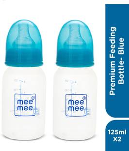 MeeMee Eazy Flo Premium Baby Feeding Bottle Pack of 2 - 125 ml