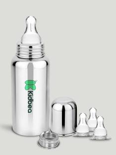KIdbea Baby Feeding Bottle, BPA Free, Anti-Colic, Plastic-Free, - 250 ml