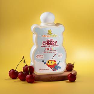 ShuShu Babies Cheeky Cherry Shampoo & Conditioner | For Kids (4-12 Years)| pack of-1