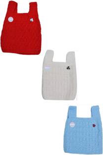 Profecto Hand Knitted Woollen Vest/Sweater for Baby Girl/ Baby Boy (0-4) months