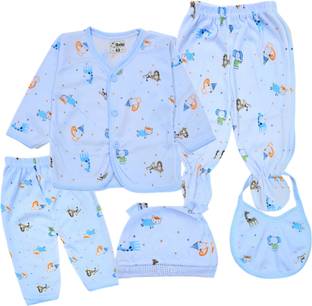 Swissberry Baby Clothes Set Newborn - 5 Pcs. Set Cotton Gift Pack