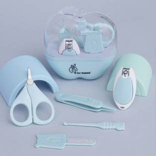 R for Rabbit Stylo Apple Baby Manicure Set 0-3 Years |Grooming Kit for Baby (Blue)