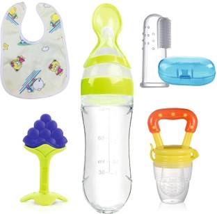 Prettify My NewBorn Baby Spoon Bottle Combo Pack Of 5