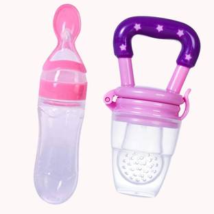 Babylib 100%BPA Free vegis,Fruit nippler spoon food feeder/90ml