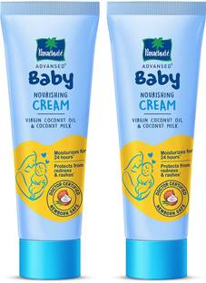 Parachute Advansed Baby Nourishing Cream, Virgin Coconut Oil & Milk, Ph 5.5, 24 Hour Moisturization