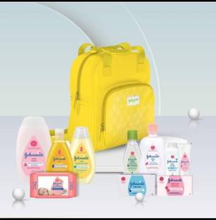 JOHNSON'S Baby Gift Pack with Maternity Bag (10 Pieces) 200+ bought in past month